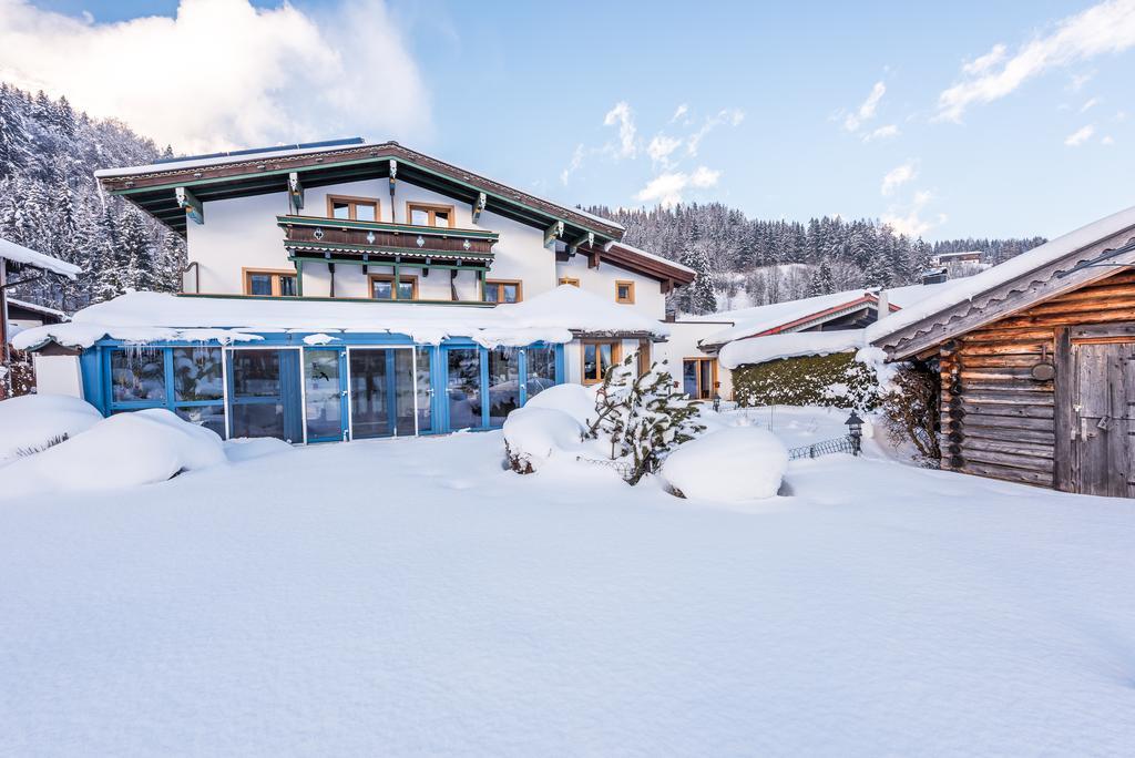 Pension Restaurant Dorfalm Leogang Exterior photo